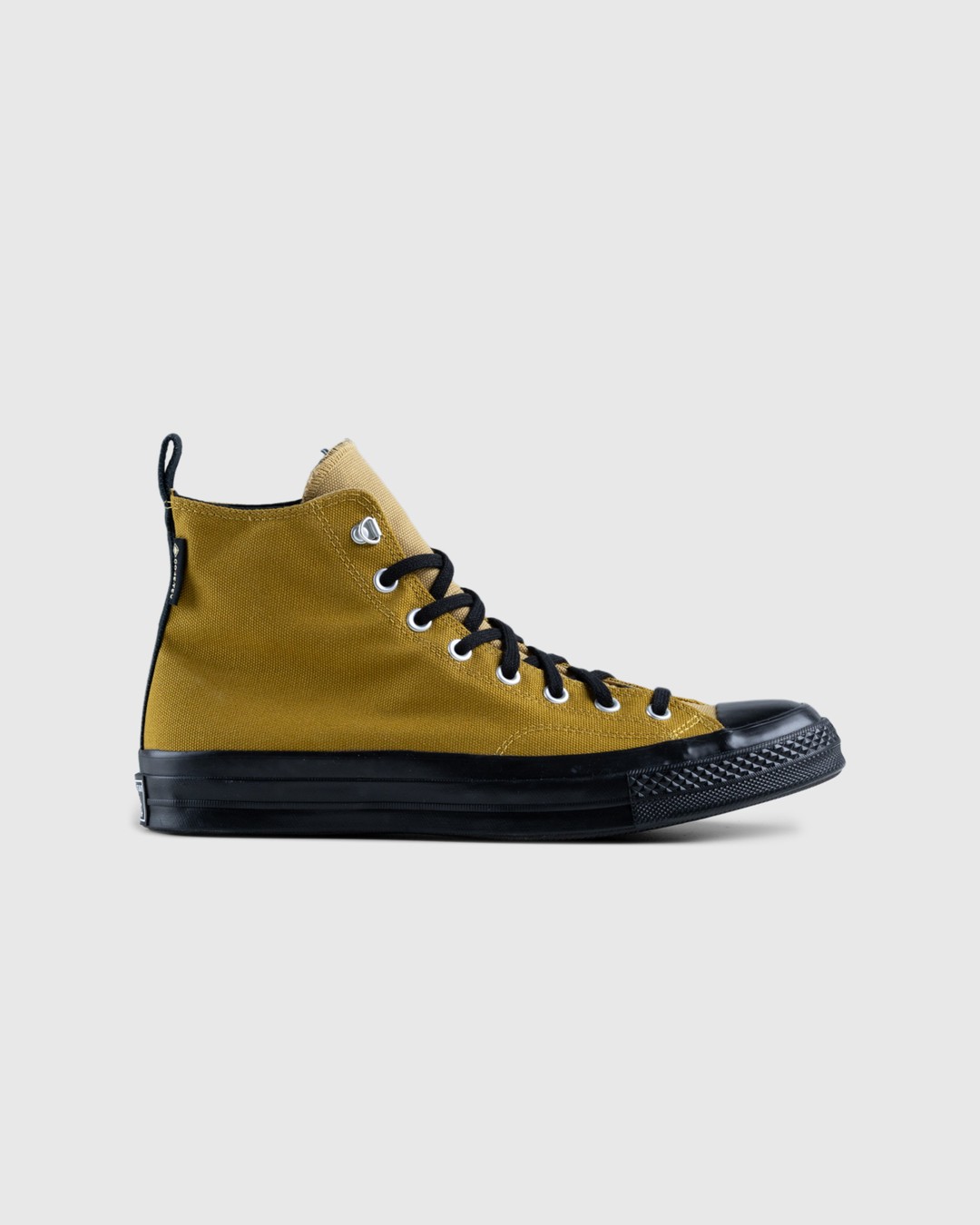 Converse yellow leather gore new arrivals tex hiker hi sneakers